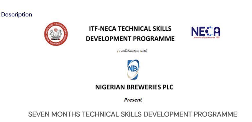 Nigerian Breweries Plc Industrial Training Fund ITF NECA 