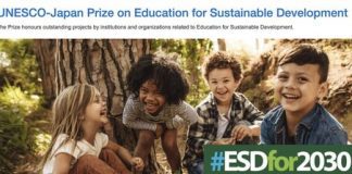 2016 UNESCO-Japan Prize on Education for Sustainable Development (USD  $150,000 Prize)