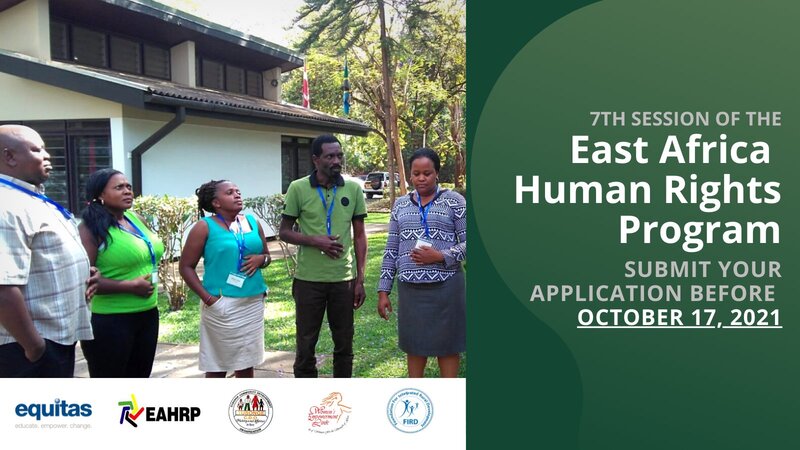 Equitas East Africa Human Rights Program 2022 For East Africans ...